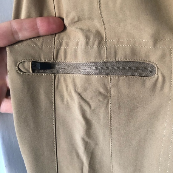 Flannel lined Tan Chinos & Khakis 36x30 relaxed fit travel ready by Avalanche. - Picture 10 of 15